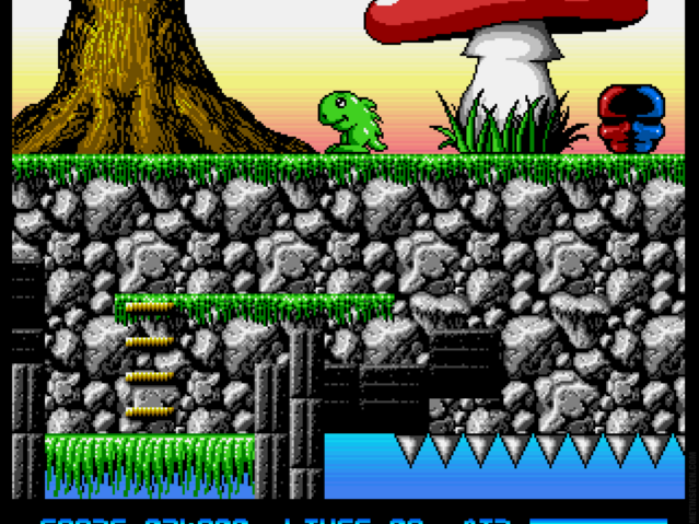 Hoi platform game, 1992 ─ Amiga