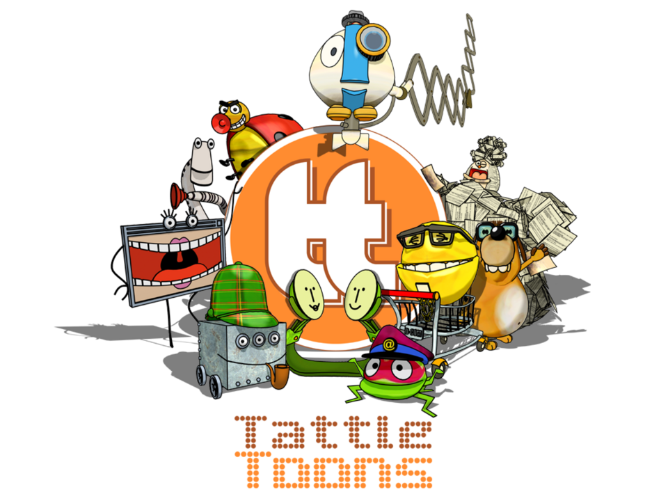 TattleToons animated children's TV series, 2000 - 2001 ─ Intro scene
